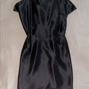 Celine silk dress black (38)